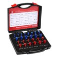 thumbnail image 2 of Nut and Bolt Thread Checker, Wide Application Metric Imperial Scale Easy  Bolt Nut Identifier Gauge 26Pcs  for Repair, 2 of 7