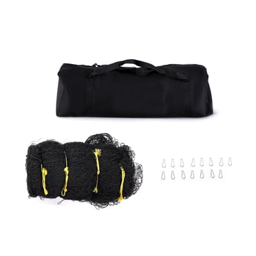 KFFKFF Filet d'Entraînement de Baseball, Filet d'Entraînement Durable pour Frapper le Softball, Cage de Lancer Facile à Transporter avec Entrée et Sac, Enceinte Robuste en PE, 35 Pieds (Filet Seulement)