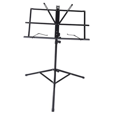 Portable Music Shelf, Foldable Small Music Stand Light Weight  For Family For Home Blue,Black