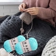 thumbnail image 4 of Birdeem 5 Strands Milk Cotton Doll Crochet Diy Knitting Thread Baby Sweater Wool Ball, 4 of 6