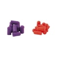 thumbnail image 3 of 3M™ Disposable Earplugs 92059H80-DC, 32 dB NRR, Purple & Orange, 3 of 3