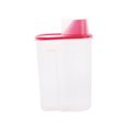 thumbnail image 4 of HEANUJJ 1Set Airtight Cereal Containers with Pour Spout Rectangular Plastic for Pantry Bins, 4 of 6