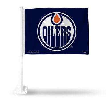 NHL Edmonton Oilers Car Flag 11.25″ x 15.5”