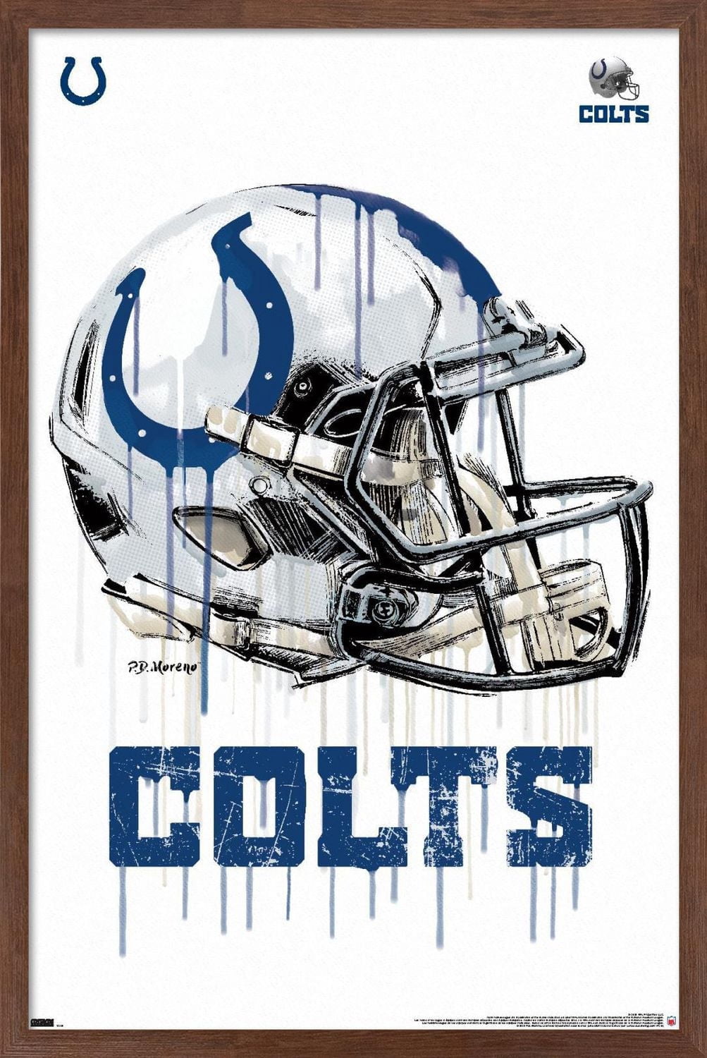 NFL Indianapolis Colts - Casque anti-goutte 20