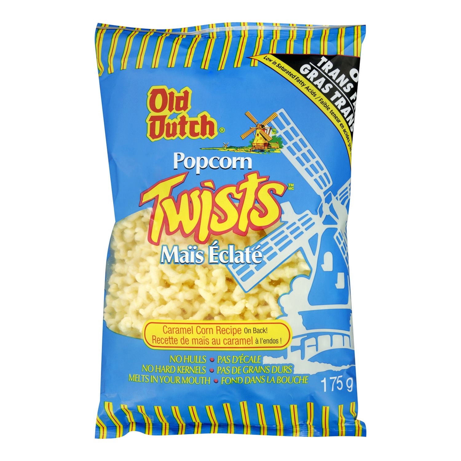 Old Dutch Popcorn Twists Puff Corn Snack