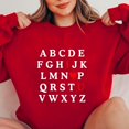 thumbnail image 4 of TIMIFIS Cadeaux de la Saint-Valentin pour Elle Cœur Chandail pour Femmes Mode Mignon Imprimé Amour Col Rond Chandails en Molleton Décontractés Manches Longues Tenues Printemps Automne - Printemps/été, 4 of 4