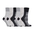 thumbnail image 1 of Gentle Grip - 6 Pairs Ladies Gentle Grip Non Elastic Crew Socks, 1 of 2