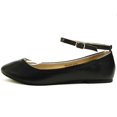 thumbnail image 4 of AlpineSwiss Calla Womens Ballet Flats Ankle Strap Shoe Classic Ballerina Slipper, 4 of 6