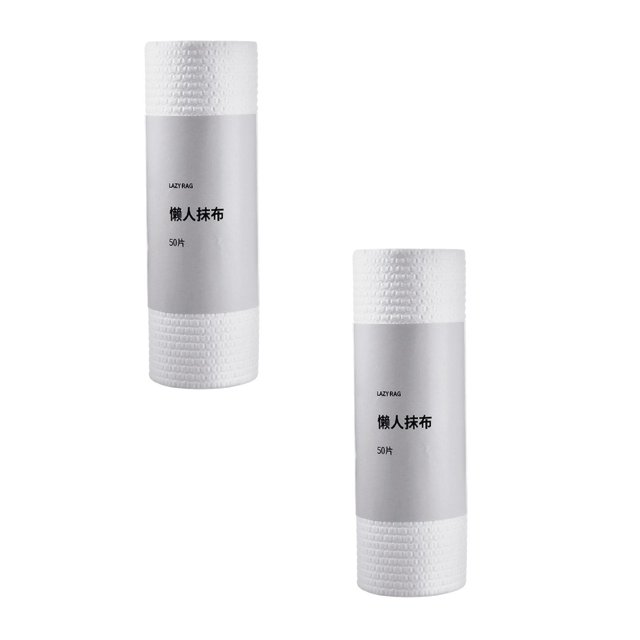 Oleegame 2PC Ten Dollar Items Rag Towel Disposable Oil Hand Cleaning Kitchen Absorption Dish Paper Washing Kitchen,Dining & Bar White