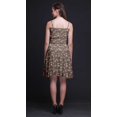 thumbnail image 3 of Bimba Robe Cocktail Florale pour Femme, Smockée, au-Dessus du Genou, Fluide, d'Été, Robe Soleil - Moyen, 3 of 5
