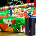 thumbnail image 4 of 2PCS Christmas Wrapping Paper Cutter Tool Tube, Gift Wrap Cutter, Storage Rack and Dispenser with Embedded（Green+Black), 4 of 5