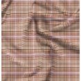 thumbnail image 1 of Soimoi Rayon Fabric Plaid Check Fabric Prints by Yard 56 Inch Wide, 1 of 5