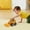D, variant on Push Back Engineering Car C, Inertia Powered Toy Vehicle, No Battery Construction Car, Yellow Friction Truck, Educational Plaything, Compact Pull Back Racer