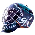 thumbnail image 1 of Franklin Sports GFM 1500 NHL Sharkss Goalie Face Mask, 1 of 3