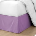 thumbnail image 1 of Bare Home Jupe de Lit Double Brossage - Premium 1800 Collection - Retombée de 15 Pouces - Lit Simple, Lavande, 1 of 4