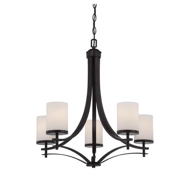 Savoy House Colton 5 Light Chandelier in English Bronze
