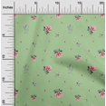 thumbnail image 2 of oneOone Silk Tabby Sea Green Fabric Floral Sewing Craft Projects Fabric Prints By Yard 42 Inch Wide, 2 of 4