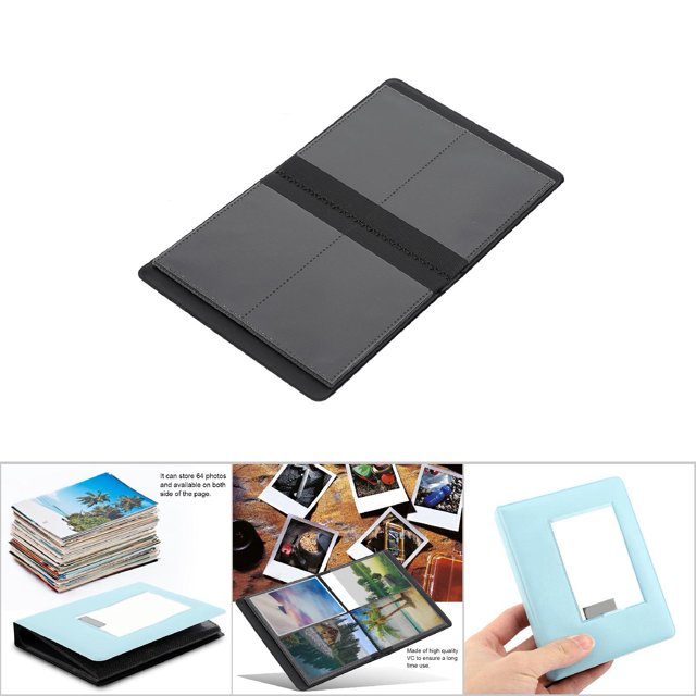 64 Pockets Photo Album for Photo Album, 3 Inch Mini Photo Album Film Camera 3 Inch Mini Picture Case Storage