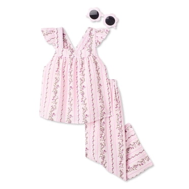 Ensemble 3 pièces avec pantalon George pour petites filles