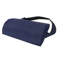 thumbnail image 2 of DOLITY Lounge Chair Lunch Break Folding Wicker Chair Sponge Pillow Navy Blue, 2 of 4