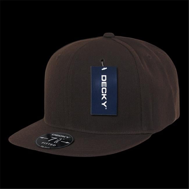 Decky RP1-PL-BRN-22 Casquettes Rétro Ajustées Brun - 6,86