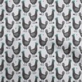 thumbnail image 1 of oneOone Cotton Cambric Light Gray Fabric Rooster Cock Sewing Craft Projects Fabric Prints By Yard 56 Inch Wide-PG, 1 of 4