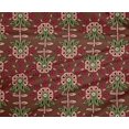thumbnail image 4 of oneOone Polyester Lycra Fabric Leaves & Floral Block Print Fabric By Yard 56 Inch Wide, 4 of 4