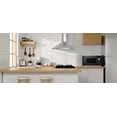 thumbnail image 4 of Pacific PCC-E30AS 30" Wall Mount Chimney Range Hood, Stainless Steel, 4 of 7