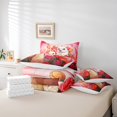 thumbnail image 5 of YST 7Pcs Alpaca Comforter Set Full Size, Cute Llama Romance Flowers Bedding Set, Polyester, 5 of 5