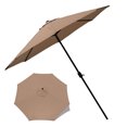 thumbnail image 3 of mmirethe 10 Umbrella Replacement Canopy 8 Rib Outdoor Patio Top Cover Waterproof STOCK No.05, 3 of 6