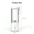 thumbnail image 4 of yeacher Portable USB Rechargeable Mini Blender with 6 Blades, Compact Personal Juicer for Shakes, Sports, Travel, and Outdoor Use, White, 4 of 7