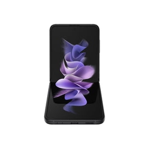 Samsung Galaxy Z Flip3 5G - 5G smartphone - dual-SIM - RAM 8 GB / Internal Memory 128 GB - OLED display - 6.7" - 2640 x 1080 pixels (120 Hz) - 2x rear cameras 12 MP, 12 MP - front camera 10 MP - phantom black