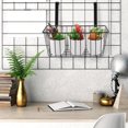 thumbnail image 3 of SHISUYAN 1pc Iron Art Multifunctional Storage Basket Flower Pot Holder Black, 3 of 8