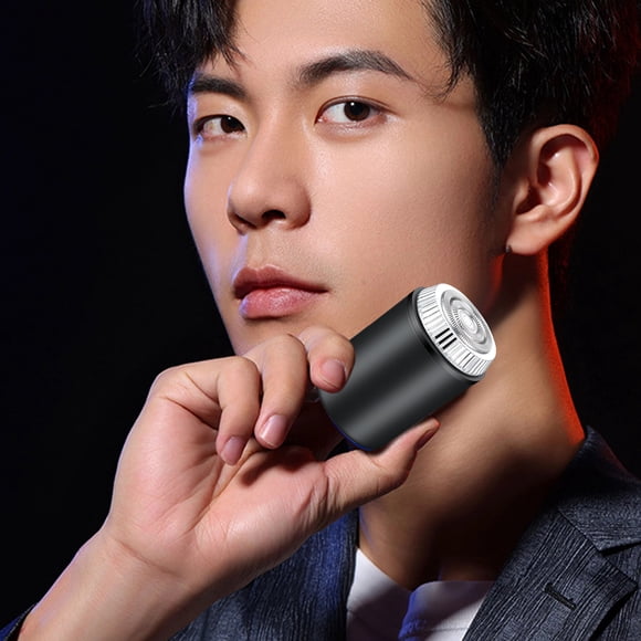 XZNGL Electric Shaver For Men Pocket Size Mini Portable Shaver Wet And Dry Mens Shaver USB Rechargeable Shaver Charging Easy One-Button Use Suitable For Home,Car