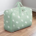thumbnail image 1 of PRETXORVE Extra Large Reusable Storage with Strong Handles & Zippers, Heavy Duty Washable Moving,, Underbed Organizer for Bedding, Blanket, 1 of 5