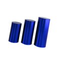 thumbnail image 1 of Elodie 3 Pack Cylinder Plinth Covers, Cylinder Plinth Support Covers, Tablecloth Plinth blue, 1 of 8