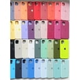 thumbnail image 3 of Original Official Silicone Cases For iPhone 16 15 14 13 Pro Max 16 Plus Case For Apple iPhone 16 14 15 13 12 Pro Case Midnight Blue For iPhone 15 Plus, 3 of 6