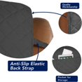 thumbnail image 3 of 2024 Reversible Quilted Sofa Cover  Water Resistant Slipcover Furniture Protector  Washable Couch Cover with Non Slip Foam and Elastic Straps for Kids  Dogs  Pets (Small  Pink/Beige), 3 of 7