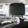thumbnail image 1 of Car Seat Hook Fan With Rotating RGB Light Cool Fan For Back Seat Passenger Portable Car Fan Headrest Suitable For Vehicles SUVs RVS Boats, 1 of 4