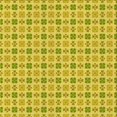 thumbnail image 1 of Ahgly Tapis d'Intérieur Lavable en Machine Carré Jaune Doré Transitionnel, 5 Pieds Carré, 1 of 7