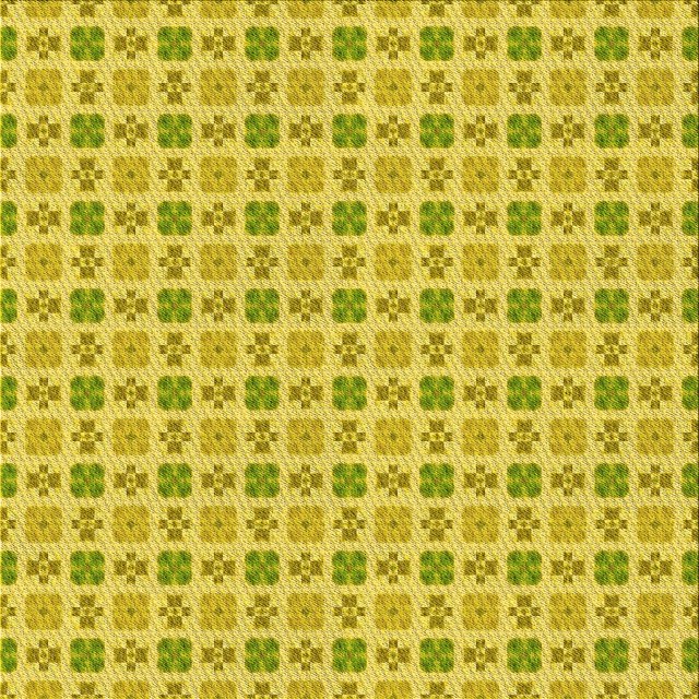 Ahgly Tapis d'Intérieur Lavable en Machine Carré Jaune Doré Transitionnel, 5 Pieds Carré