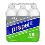 Propel Kiwi Strawberry 6 x 500mL, Bouteilles
