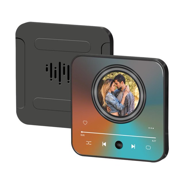 1pcs Fridge Magnet Music Refrigerator Sticker with Pictures Can Play Songs V0N0