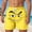 Yellow, variant on Summer Casual Shorts For Everyday Wear With Print Lightweight Comfort Elastic Waist Outdoor Sports Apparel Men