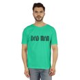 thumbnail image 1 of Inkmeso Printed Graphic "Dad Man" Tshirt For Men's Cotton Jersey Round Neck Tee For Daddy, 1 of 7
