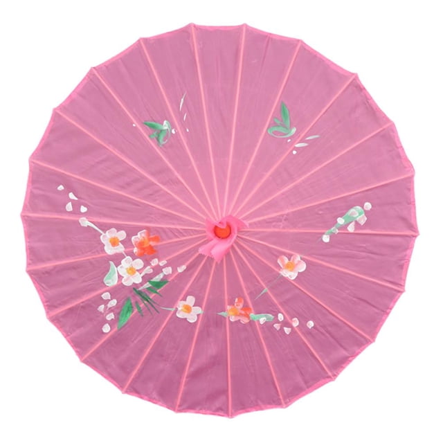 Antique Umbrella Decoration Ceiling Hand-painted Silk Umbrella J4J2