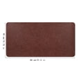 thumbnail image 3 of Cagogo Large Mouse Pad, Non Slip PU Leather Desk Mat for Gaming Work, Extra Large 40x80 cm Extended Mousepad, Waterproof Office Desk Mat for Computer Laptop Home Office Study, 3 of 6