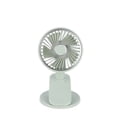 thumbnail image 2 of Limited Time Deal Iumwxz Small Fan Clipable Desktop Small Fan Clip On Fan Room Fan USB Rechargeable Desktop Clip Type Mini Fan Desk Fan Desk Accessories Apartment Essentials, 2 of 6