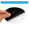 thumbnail image 4 of Unique Bargains 6' Round Floor Sticker Classroom Spot Marker Adhesive Waterproof Vinyl Line Up Sign Black 30 Pack, 4 of 7
