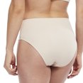 thumbnail image 2 of Carole Martin Culotte Hipster pour Femmes, Coupe Haute Confortable, Couvrance Totale, Style 8002, Beige, Moyen, 2 of 4